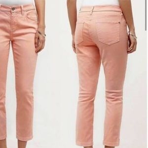 EUC Anthro’s Pilcro & Letterpress pink jeans size 31